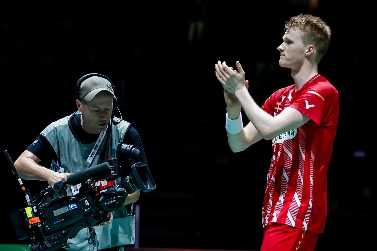 Anders Antonsen, VM 2019, Badmintonphoto