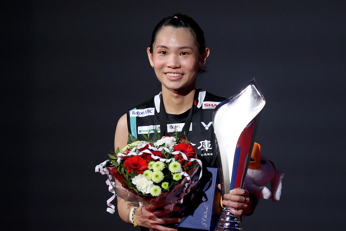 Tai Tzu Ying - DENMARK OPEN - Danisa Denmark Open presented by VICTOR - medalje - pokal - glæde