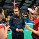 DK: 20190407, Greve, Danmark: Badminton Danmark UDM. Dame double Foto: Lars Møller UK: 20190407, Greve, Denmark: Badminton Danmark UDM. Dame double Photo: Lars Moeller