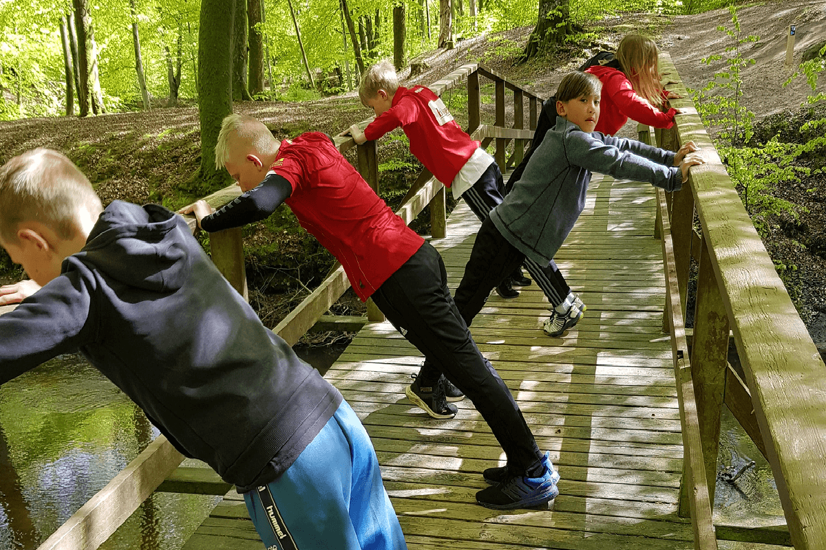 Badmintontræning - udendørs - Sæby Badmintonklub - inspiration - coronavirus - alternativ træning