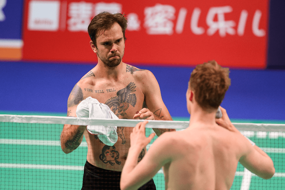 Denmark Open 2020 - Super Series 750 - Jan Ø Jørgensen - Anders Antonsen - Kvartfinale