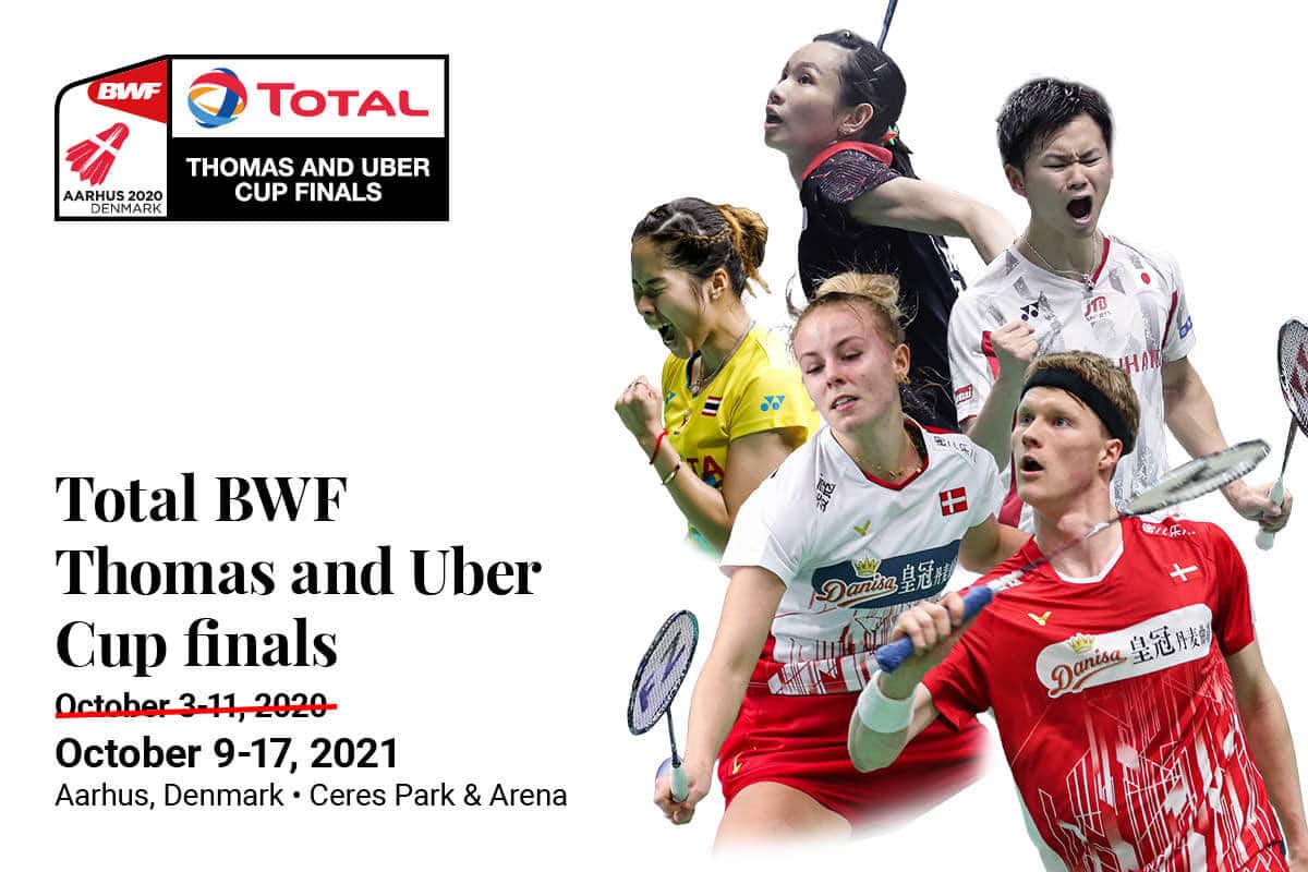 Thomas Cup - Uber Cup - Thomas og Uber Cup _ Thomas & Uber Cup - logo - plakat - aarhus - Victor - Mia - Anders - Blichfeldt - Antonsen