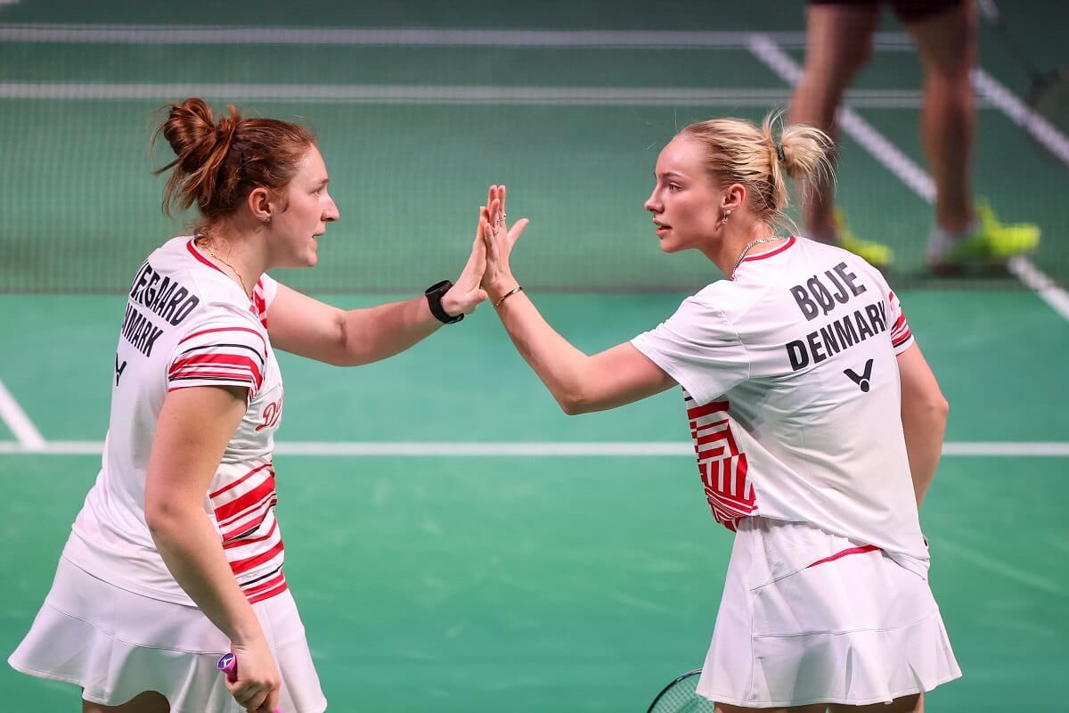 Maiken Fruergaard - Alexandra Bøje - VICTOR - Denmark - Danmark - landshold - EM for blandede hold - Mesterskab