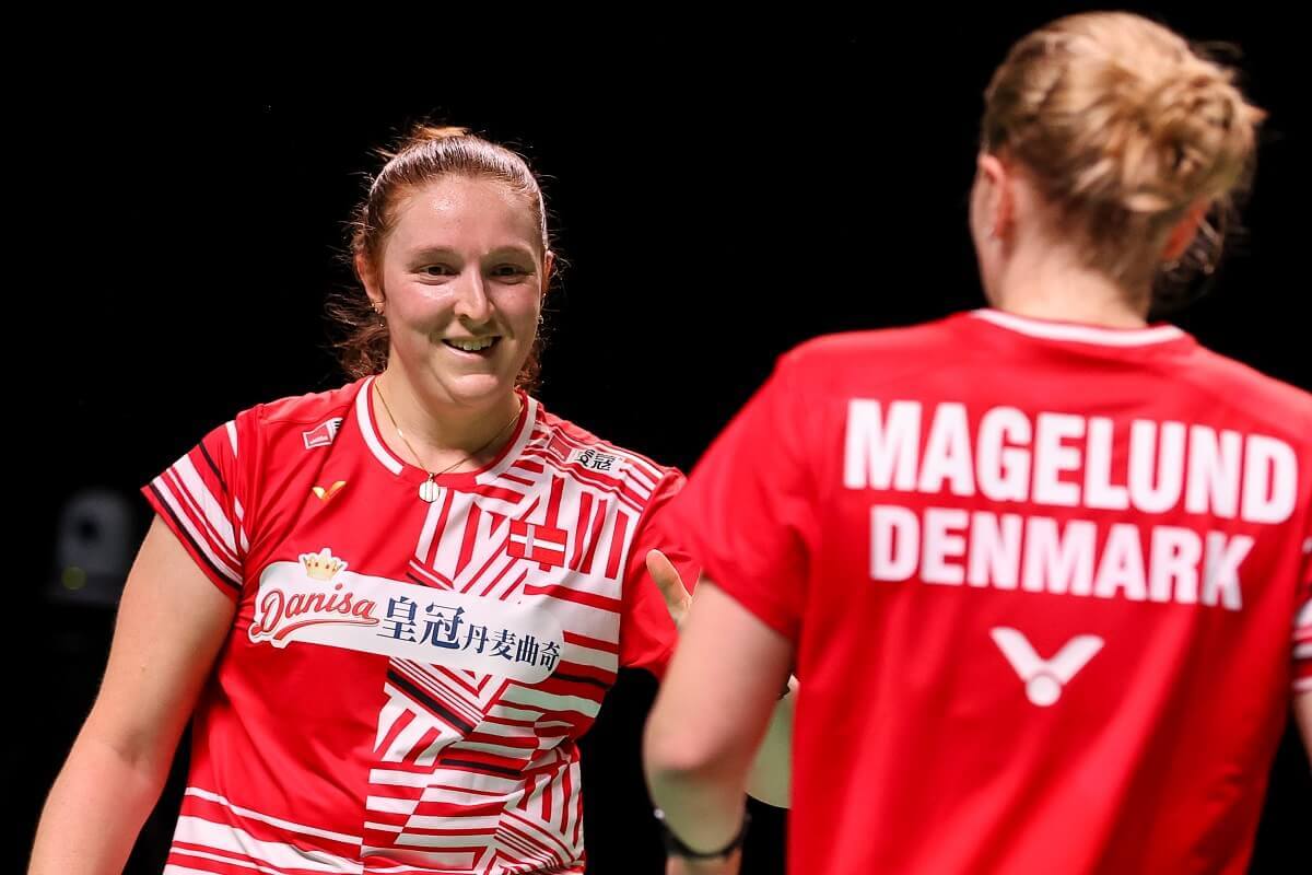 Maiken Fruergaard - Freja Ravn - VICTOR - Denmark - Danmark - landshold - EM for blandede hold - Mesterskab - Amalie Magelund