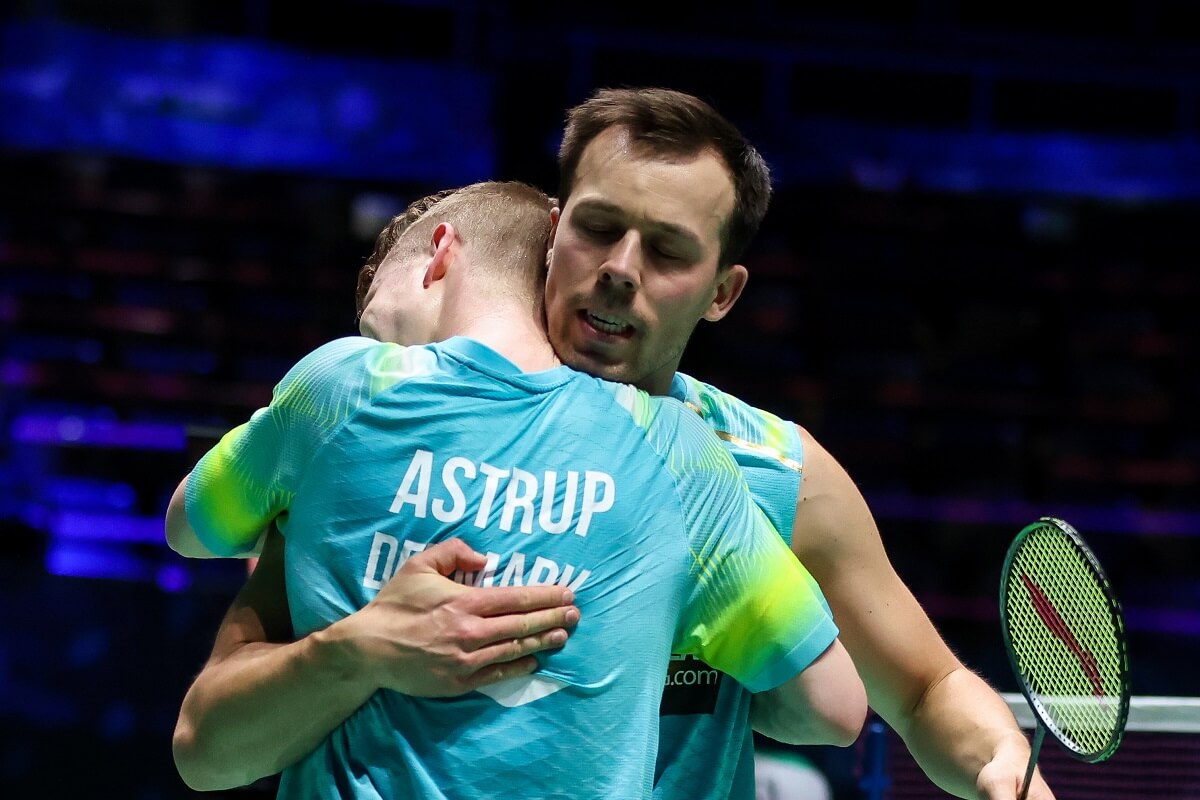 Kim Astrup - Anders Skaarup - All England - Li-Ning - Lining - glæde