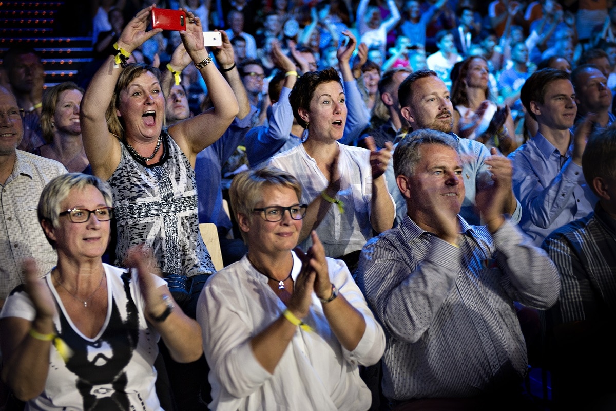 BadmintonVM270 - VM 2014 - Fans - Fan - tilskuer - tilskuere - oplevelse - glæde - stemning - klappe