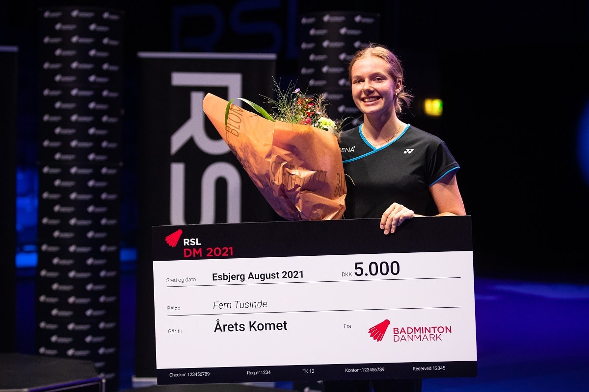 Amalie Schulz Terp-Nielsen - Årets Komet - Glæde - Pris - Award - RSL