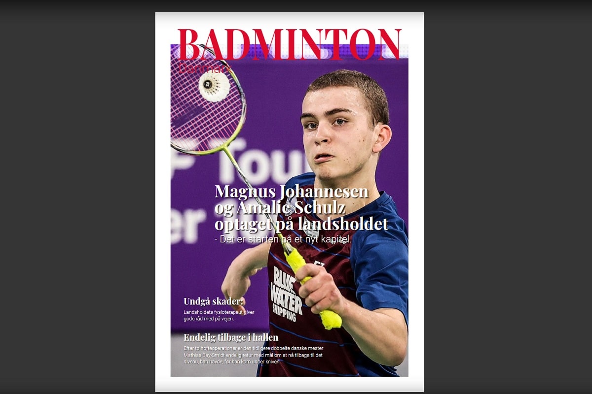 Badminton Magazine - RSL DM 2021 - Magasin - Magnus Johannesen