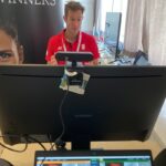 Frivillig - Mixed zone - presse - digital video hub - interview - skype - zoom - Ondrej Kralik - Thomas og Uber Cup - Aarhus - 2020 - 2021 - Sport Event Denmark