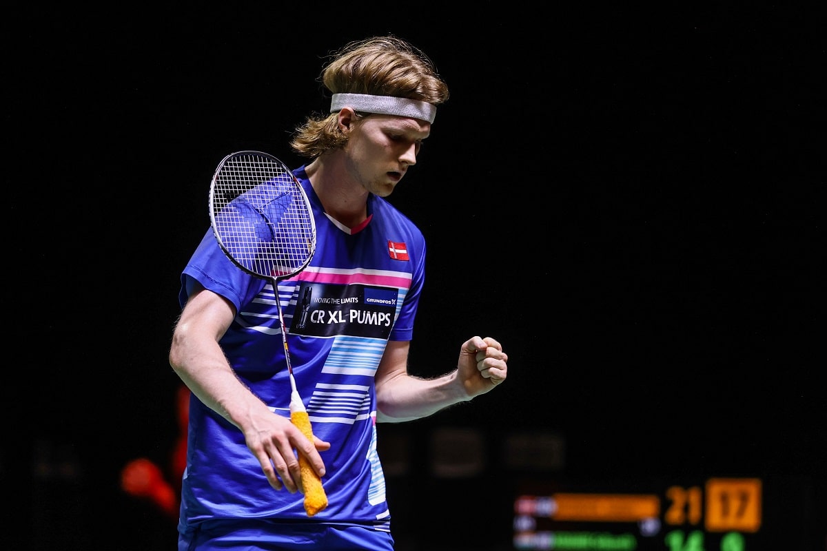 Anders Antonsen - Knyttet næve - Glæde - VICTOR - Grundfos - Indonesia Masters