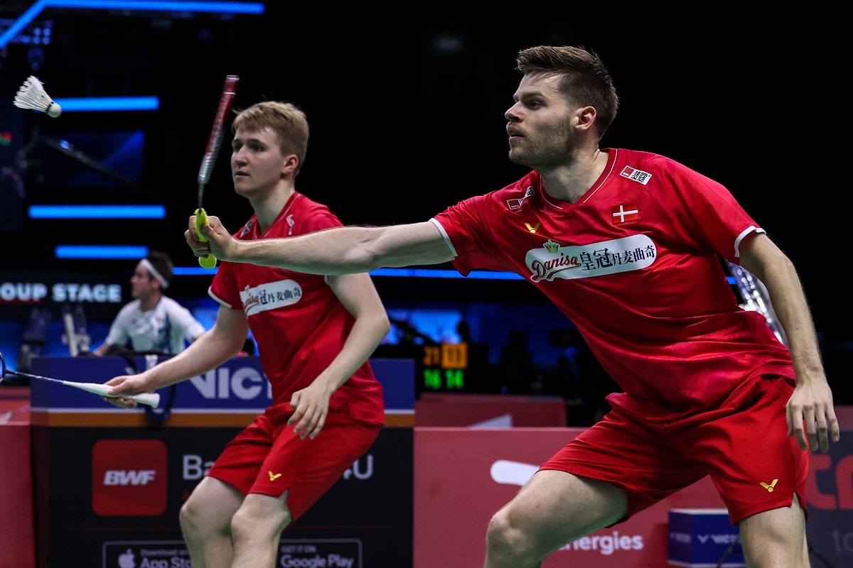 Badmintonphoto - Lasse Mølhede - Jeppe Bay - landshold - Danmark - Thomas Cup - Danisa - VICTOR - MAAB - Mille