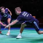 Astrup/Skaarup. Japan Open final 2022