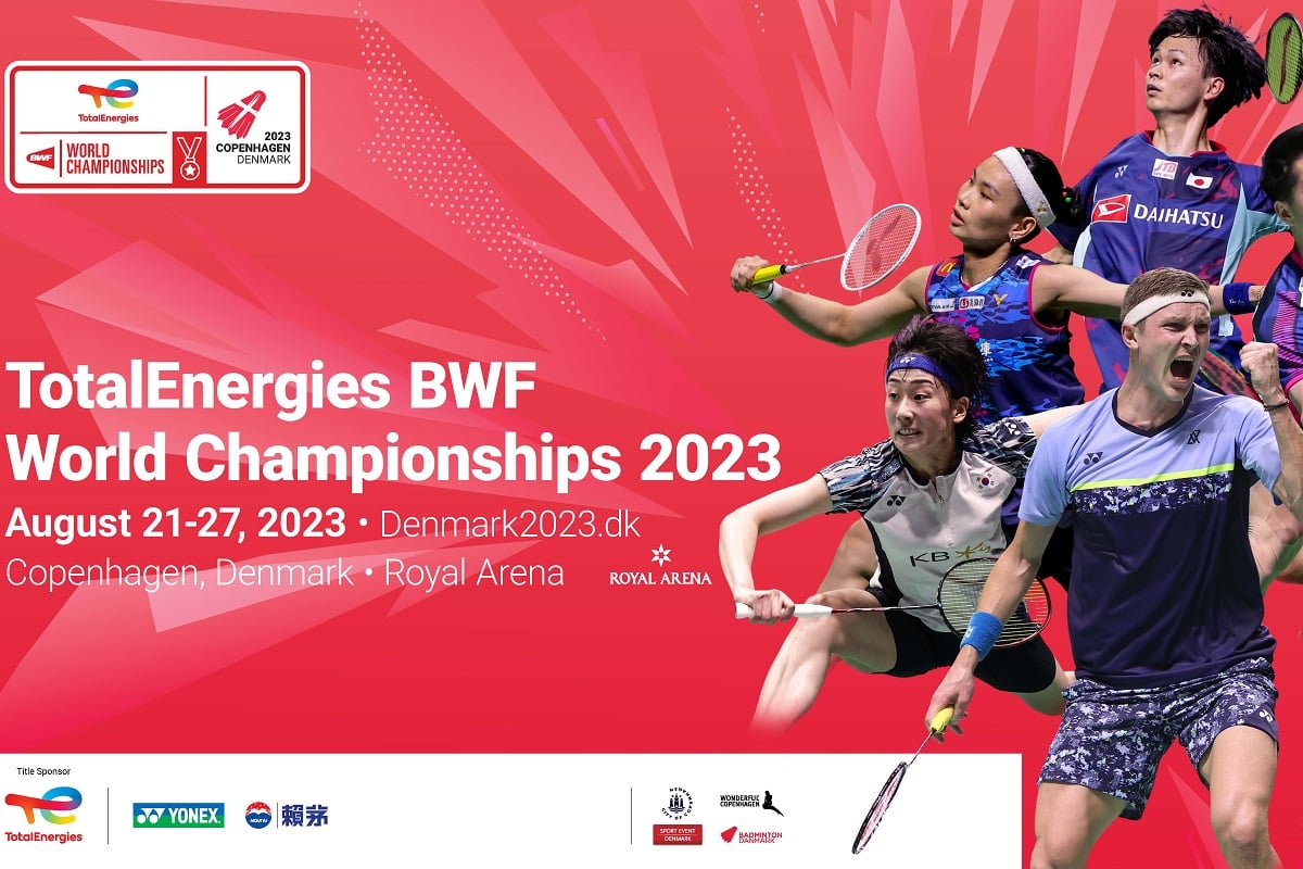 VM - plakat - Royal Arena - VM i badminton 2023