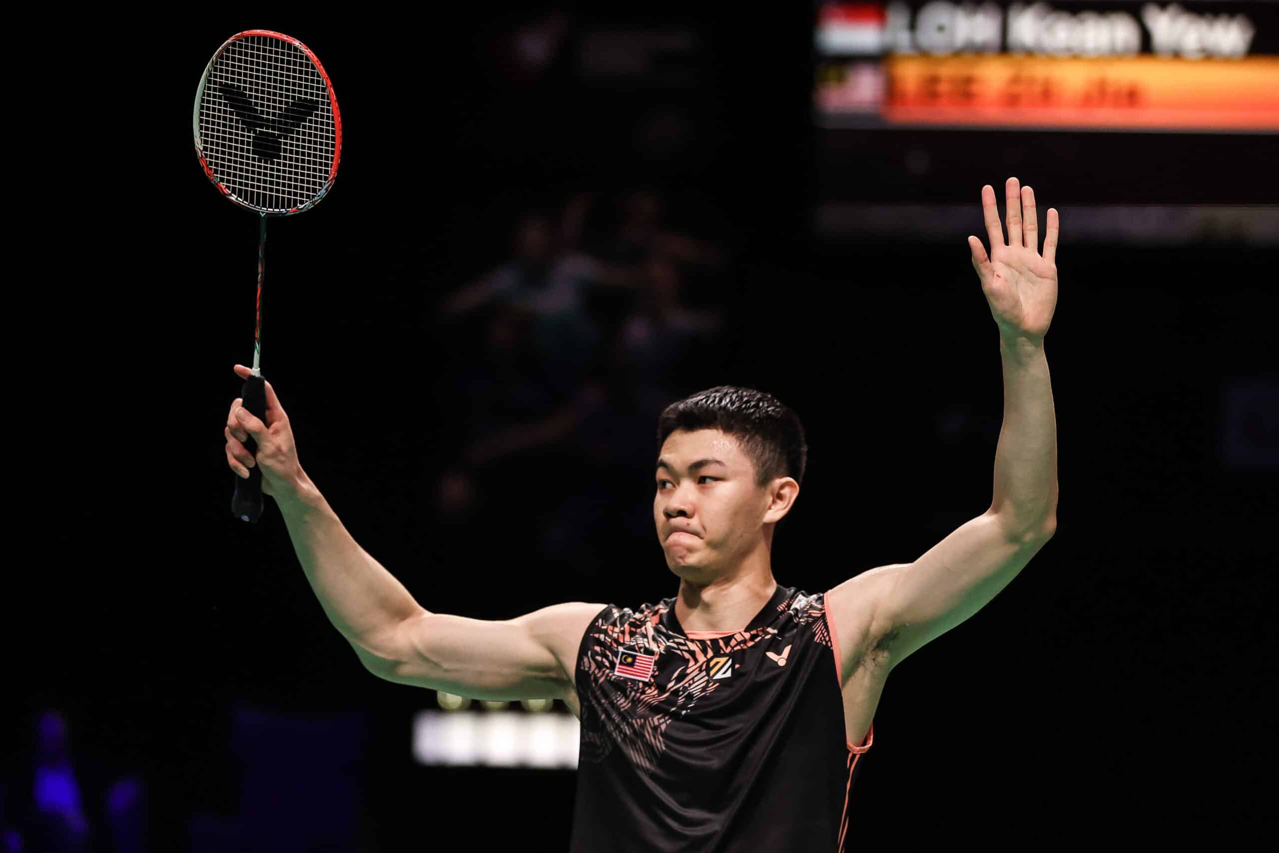 Denmark Open 2022 semifinals. Lee Zii Jia