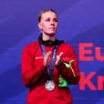 Mia Blichfeldt - European Games 2023 - Badmintonphoto - Glæde - Jubel - Medalje - Sølv