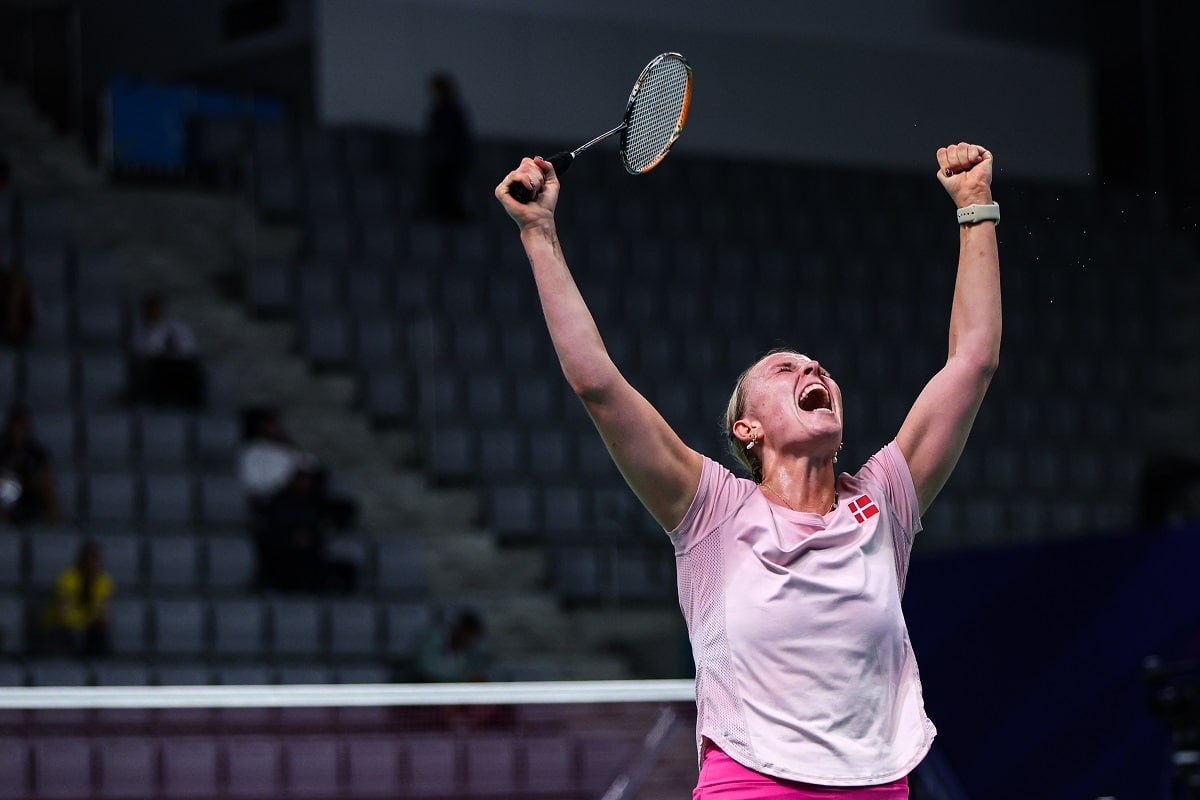 Mia Blichfeldt - European Games 2023 - Badmintonphoto - Glæde - Jubel