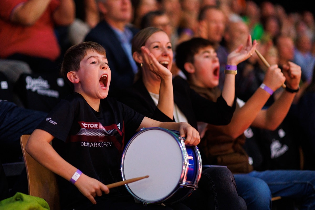 Allan Høgholm, Badminton Danmark - Tilskuer - Fan - Fans - VICTOR - Denmark Open - Glæde - Oplevelse - Fællesskab - Billet - Billetsalg