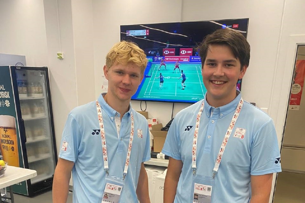 Badminton Danmark - Holland - Frivillige - Frivillig -Rik Westeneng - Espen Oude Brunink -