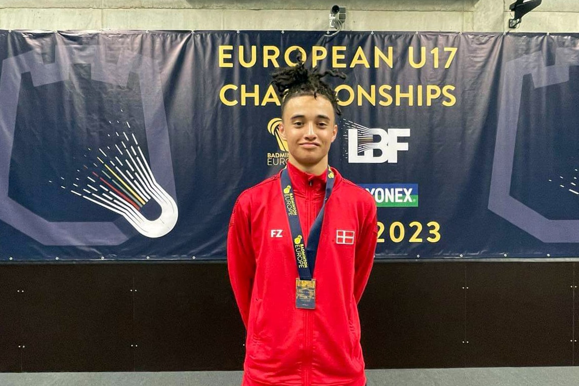 Lars Uhre, Badminton Danmark, Salomon Thomasen vinder guld ved U17EM